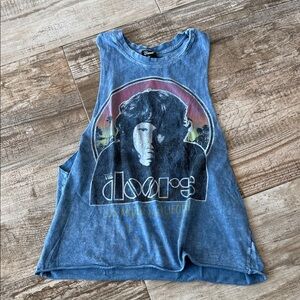 Bravado Blue The Doors Muscle Tee